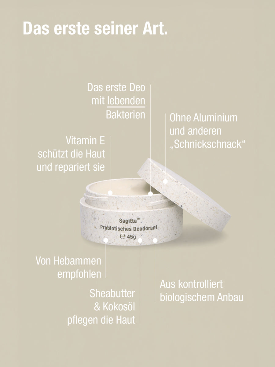 SAGITTA PROBIOTIC DEODORANT 45 g