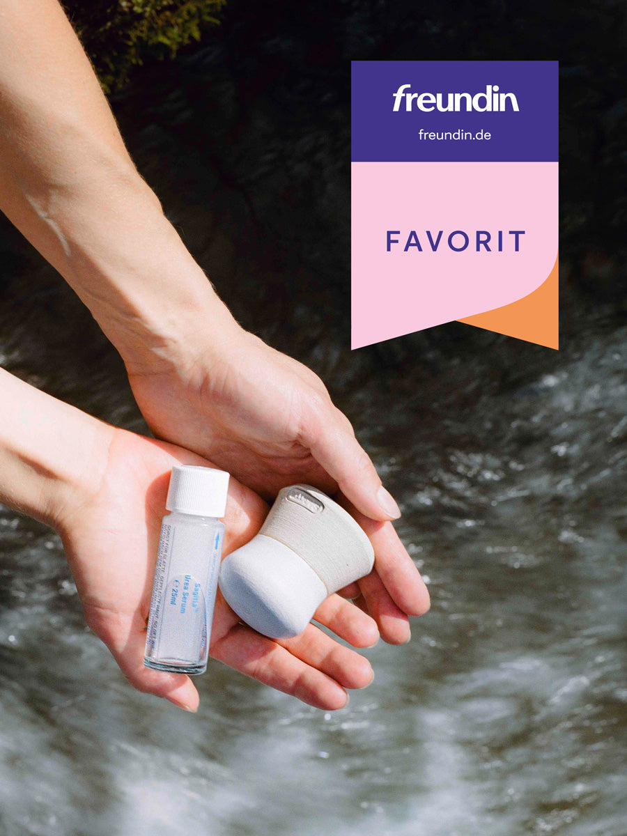 SAGITTA UREA SERUM + HAUTSCHRUBBEL